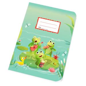 Zošit 511 s pomocnou linajkou, A5