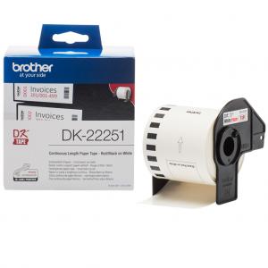 Samolepiace etikety Brother DK-22251, 62 mm x 15,24 m