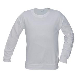 Mikina UNI TOURS biela veľ. XL