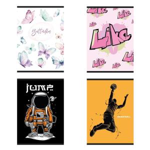 Zošit GIMBOO A5, 32 listov, linajkový, mix motívov