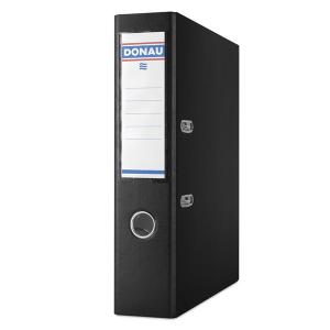 Zakladač pákový DONAU Master, kartón a fólia, A4/75 mm, čierny