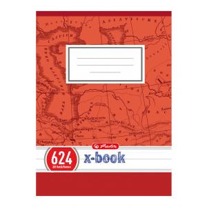 Zošit Herlitz 624, A6, linajkový, 70g/m2