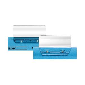 Plastový index na závesné obaly Herlitz priehľadný 50ks