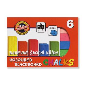 Krieda školská, 6 farieb