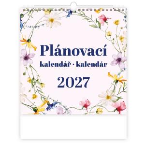 Nástenný kalendár plánovací 30 x 30 cm 2027