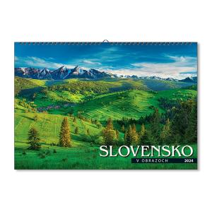 Nástenný kalendár Spoznávame Slovensko