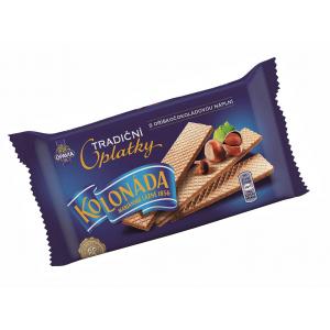 Oblátky Kolonáda Premium - tradičné - oriešková čokoláda 140 g