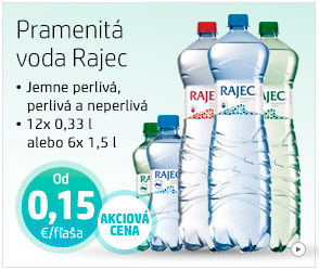 Pramenitá voda Rajec