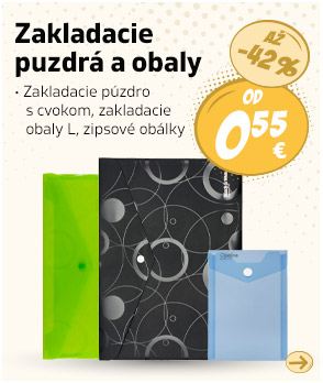 Zakládací pouzdra a obaly