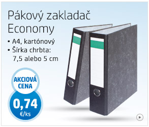 Economy pákový zakladač