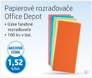 Plastový rozlišovač Office Depot