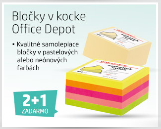 Bločky v kocke Office Depot