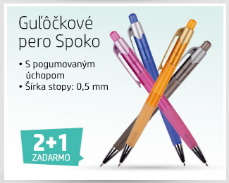 Guľôčkové pero Spoko