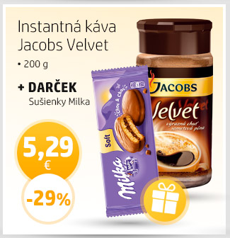 Káva instantná Jacobs Velvet