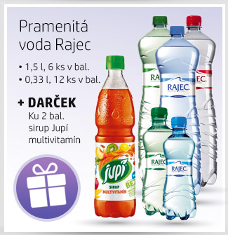 Pramenitá voda Rajec