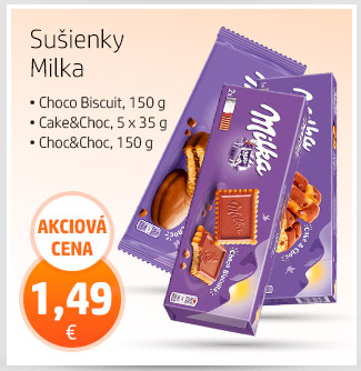 Sušienky Milka