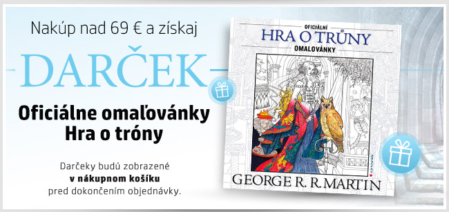 Nakúp nad 69 Eur a získaj darček! Omaľovanky Hra o tróny