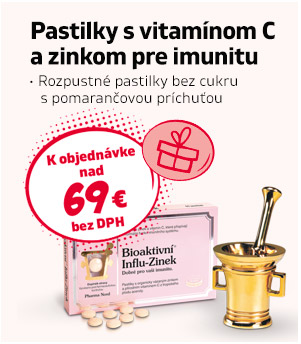 Pastilky s vitamínem C a zinkem pro imunitu