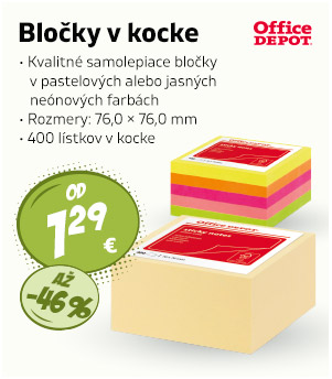 Bločky v kostce