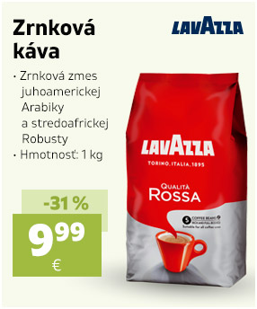 Zrnková káva Lavazza