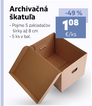 Archivačná škatuľa