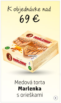 Medový torta MARLENKA s orieškami