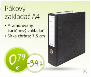 Pákový zakladač