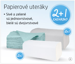 papierové uteráky