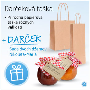 Dárková taška + sada dvou džemů Nikoleta-Maria