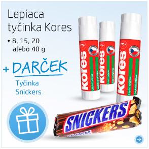 Lepicí tyčinka + tyčinka Snickers