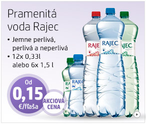 Pramenitá voda Rajec