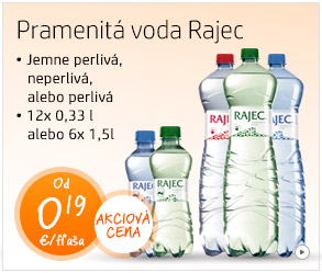 Pramenitá voda Rajec