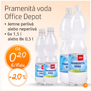 Pramenitá voda Office Depot