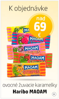 Haribo MAOAM ovocné žuvacie karamelky