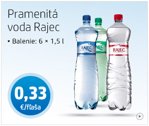 Pramenitá voda Rajec