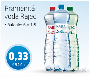 Pramenitá voda Rajec