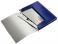 Box na dokumenty s gumičkou LEITZ STYLE - A4, titánovo modrá