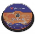 DVD-R Verbatim - cake box, 10 ks