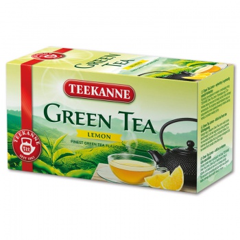 Zelený čaj Teekanne s citrónom, 20x 1,75 g
