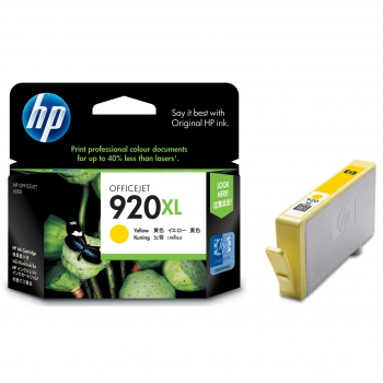Cartridge HP CD974AE, č. 920XL  - žltá