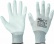 Rukavice pracovné Bunting Evolution biele, veľ. 9/L 