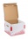 Archívna krabica Esselte Speedbox A4 so sklápacím vekom biela/červená 355×193×252 mm 