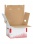 Archívna krabica Esselte Speedbox L so sklápacím vekom biela/červená 433×263×364 mm 