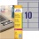 Etikety polyesterové veľmi odolné 96x50,8mm Avery A4 strieborné 20 hárkov 