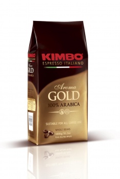 Zrnková káva Kimbo Aroma Gold, 1 kg