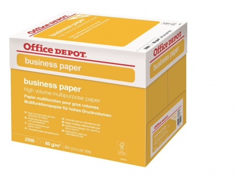 Kancelársky papier Office Depot Business A4, box 2500 listov
