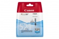 Cartridge Canon CLI-521C - azúrová