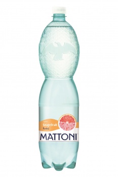 Ochutená minerálná voda Mattoni - grep, 6x 1,5 l, perlivá