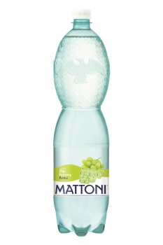 Ochutená minerálná voda Mattoni - biele hrozno, 6x 1,5 l, perlivá