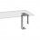 Závesný nosič PC Rack, 20-30x39-59x24 cm (šxvxh), biela 